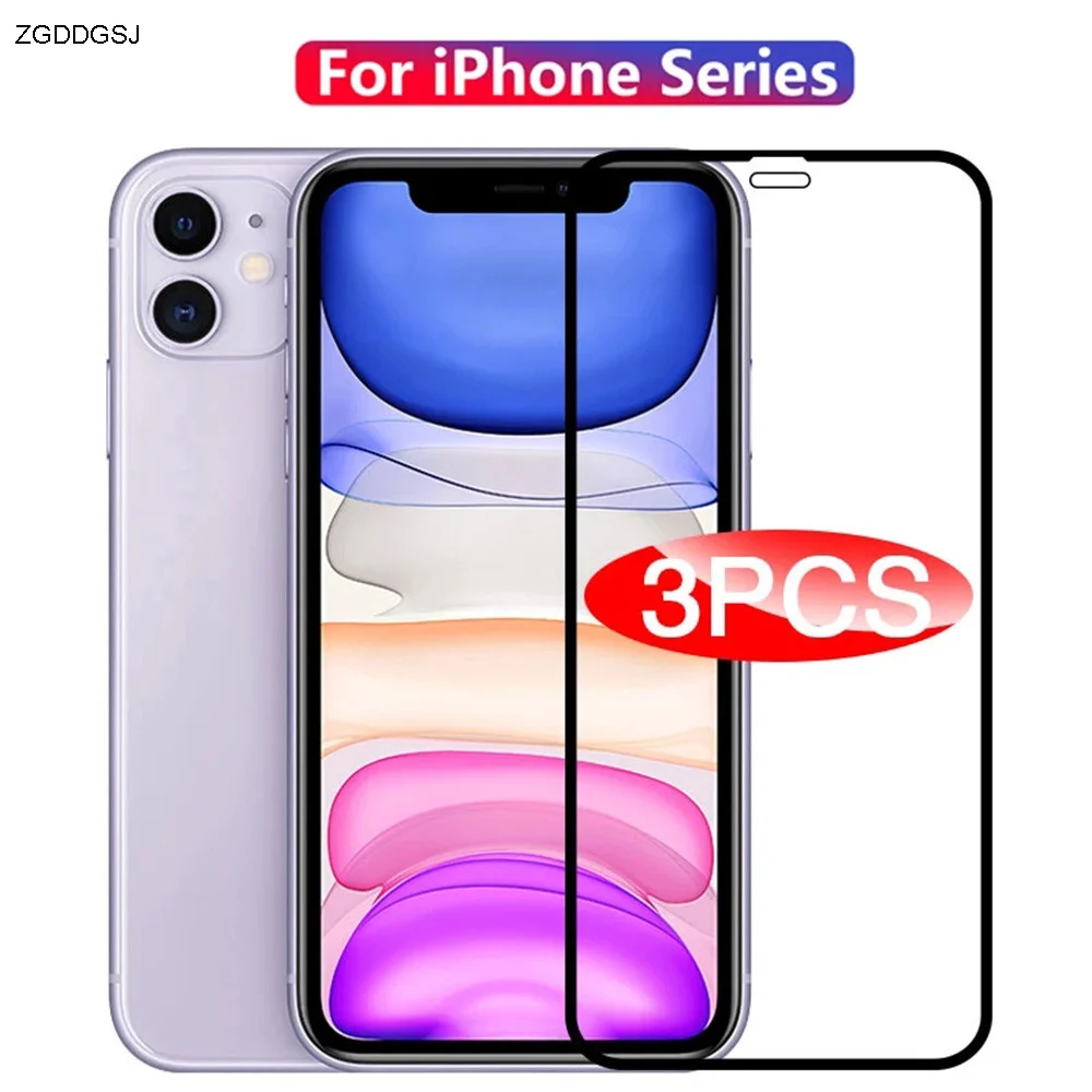 Защитное стекло для iPhone 12 11 Pro X XS Max XR, закаленное стекло с полным покрытием для iPhone 11, 12 Pro Max, 3 шт.
Защитное стекло для iPhone 12 11 Pro X XS Max XR, закаленное стекло с полным покрытием для iPhone 11, 12 Pro Max, 3 шт.