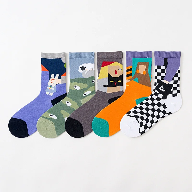 PEONFLY New colorful cartoon animal short socks women cute ankle Harajuku socks low print funny socks pattern kawaii
PEONFLY New colorful cartoon animal short socks women cute ankle Harajuku socks low print funny socks pattern kawaii