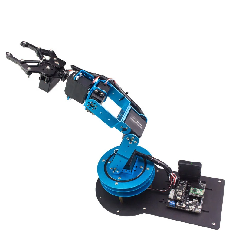Программируемый аппарат с открытым исходным кодом Robot arm / STM32 / 51 MCU DIY maker robot suite, профессиональная выставка технологий для соревнований
Программируемый аппарат с открытым исходным кодом Robot arm / STM32 / 51 MCU DIY maker robot suite, профессиональная выставка технологий для соревнований