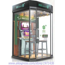 Game Center Mini K KTV Soundproof Booth House Box Coin Operated Jukebox Karaoke Arcade Simulator Music Song Singing Game Machine