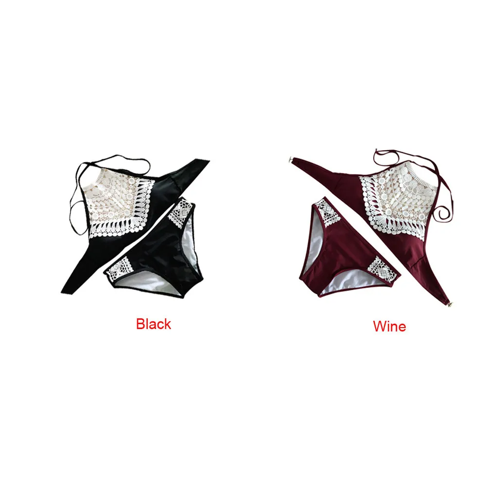 Women Sandy Beach Push-up Swimwear Padded Bra Bra Sexy Bikini Lace Up Swimsuit Set High Quality Casual Beachwear Maillot De Bain 
Women Sandy Beach Push-up Swimwear Padded Bra Bra Sexy Bikini Lace Up Swimsuit Set High Quality Casual Beachwear Maillot De Bain