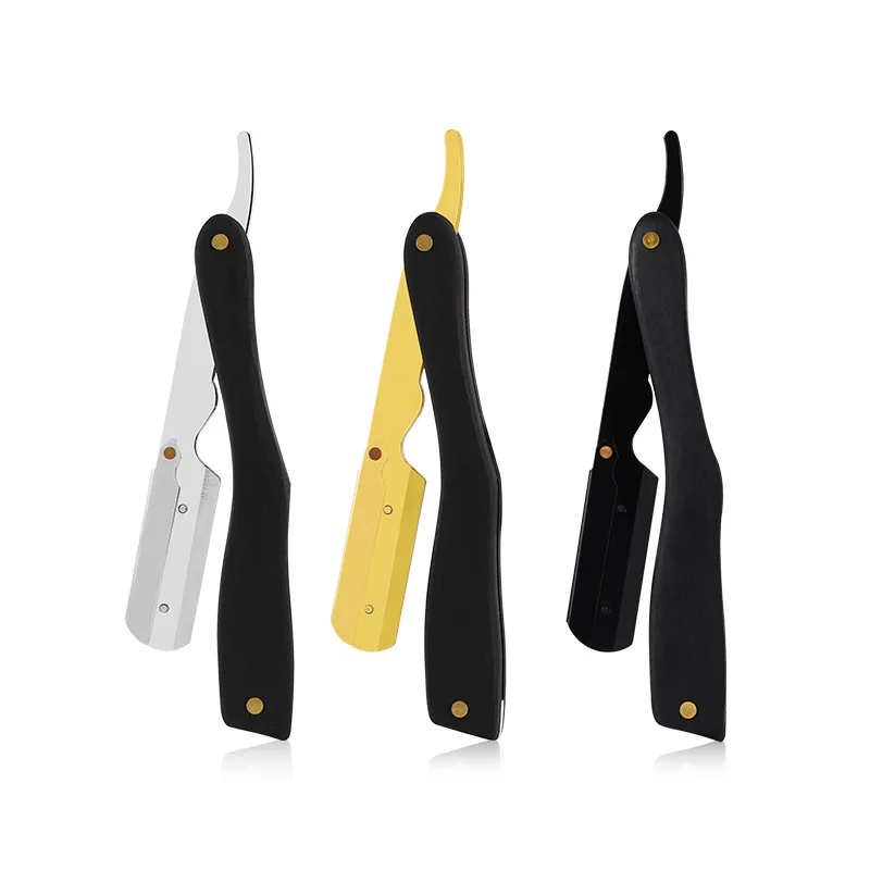 1pc Classic Shaving Straight Razor Stainless Steel Folding Shaver Ebony Wooden Handle Beard Manual Shaving Hair Tool For Men
1pc Classic Shaving Straight Razor Stainless Steel Folding Shaver Ebony Wooden Handle Beard Manual Shaving Hair Tool For Men