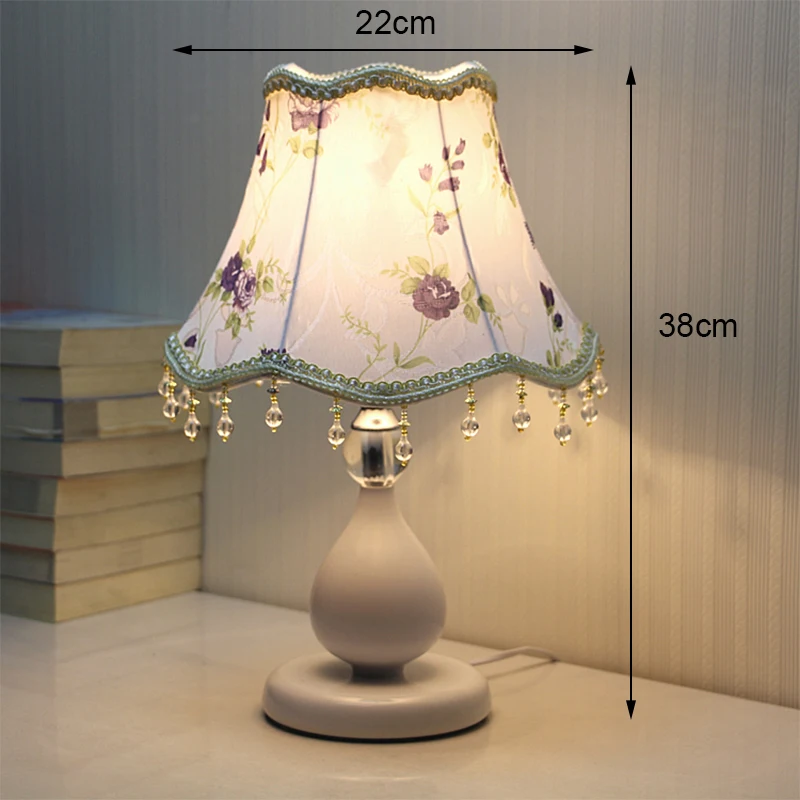 Vintage Crystal Table Lamps for Bedroom Modern European Bedside Lamp for Living Room Lights Classic Led Desk Lamp E27 EU US UK
Vintage Crystal Table Lamps for Bedroom Modern European Bedside Lamp for Living Room Lights Classic Led Desk Lamp E27 EU US UK