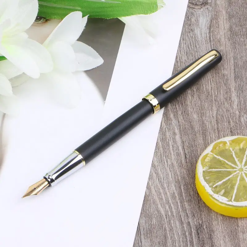 1 Pc High Quality 209 Black Fountain Pen 22KGP M Nib Set New Original Box For Office School Student Stationery 
1 Pc High Quality 209 Black Fountain Pen 22KGP M Nib Set New Original Box For Office School Student Stationery