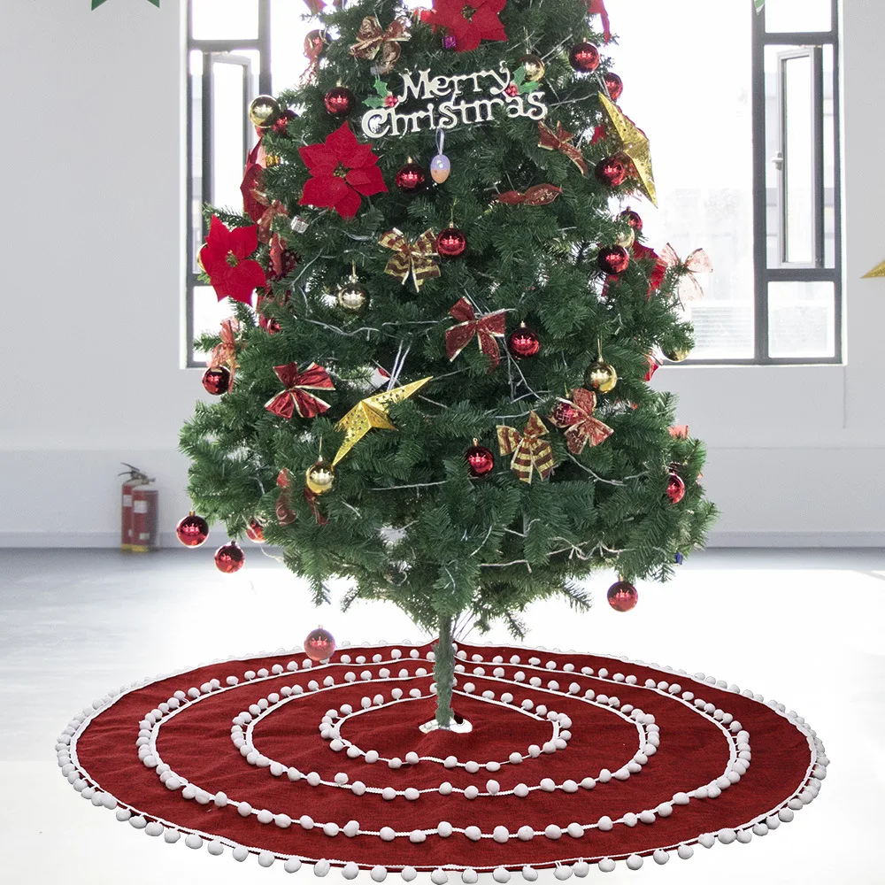 2022 Christmas Tree Skirt Red and White Plush Cloth Tree Skirt Home Decoration Christmas Tree Scene Layout Christmas Decorations
2022 Christmas Tree Skirt Red and White Plush Cloth Tree Skirt Home Decoration Christmas Tree Scene Layout Christmas Decorations