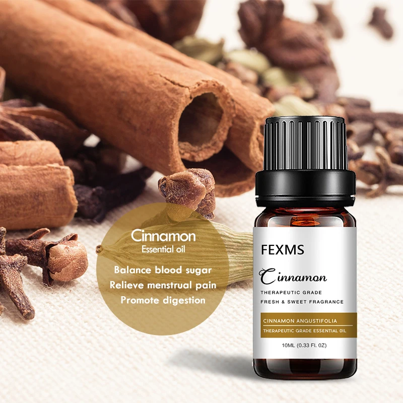 Cinnamon Essential Oil (100% Pure Natural) Therapeutic Grade - Perfect for Aromatherapy, Relaxation, Skin Therapy & More!
Cinnamon Essential Oil (100% Pure Natural) Therapeutic Grade - Perfect for Aromatherapy, Relaxation, Skin Therapy & More!