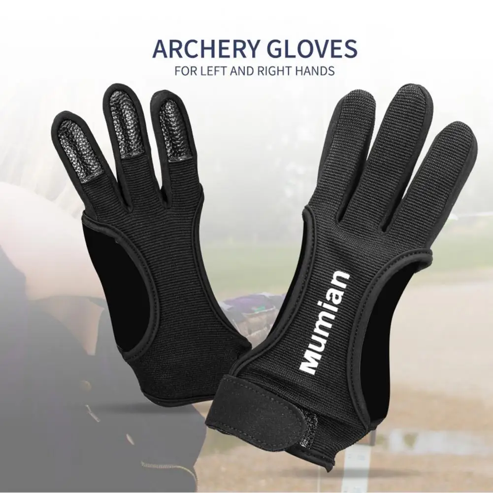 1Pc Mumian Archery Gloves Breathable Sweat Adsorbed Multi-purpose Handmade Shooting Hunting Three Finger Gloves for Outdoor
1Pc Mumian Archery Gloves Breathable Sweat Adsorbed Multi-purpose Handmade Shooting Hunting Three Finger Gloves for Outdoor