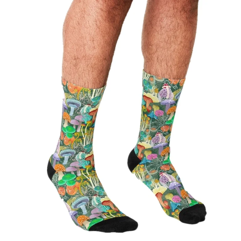 Funny Men's socks mushroom Forest Pattern Printed hip hop Men Happy Socks cute boys street style Crazy Socks for men 
Funny Men's socks mushroom Forest Pattern Printed hip hop Men Happy Socks cute boys street style Crazy Socks for men