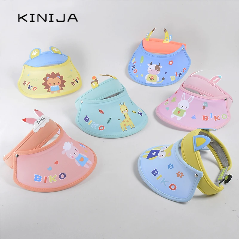 Summer child cartoon wide large brim visor cap girl boy beach uv protection sun hat kid ice SKIL cute Animal ears hat baby caps
Summer child cartoon wide large brim visor cap girl boy beach uv protection sun hat kid ice SKIL cute Animal ears hat baby caps