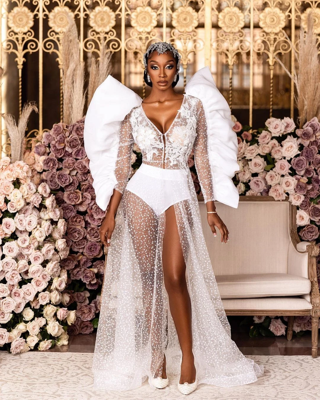 White Extra Puffy Big Bow Long Sleeve Bridal Wrap Sexy Kimono Pregnant Party Sleepwear Women Bathrobe Sheer Nightgown Robe
White Extra Puffy Big Bow Long Sleeve Bridal Wrap Sexy Kimono Pregnant Party Sleepwear Women Bathrobe Sheer Nightgown Robe