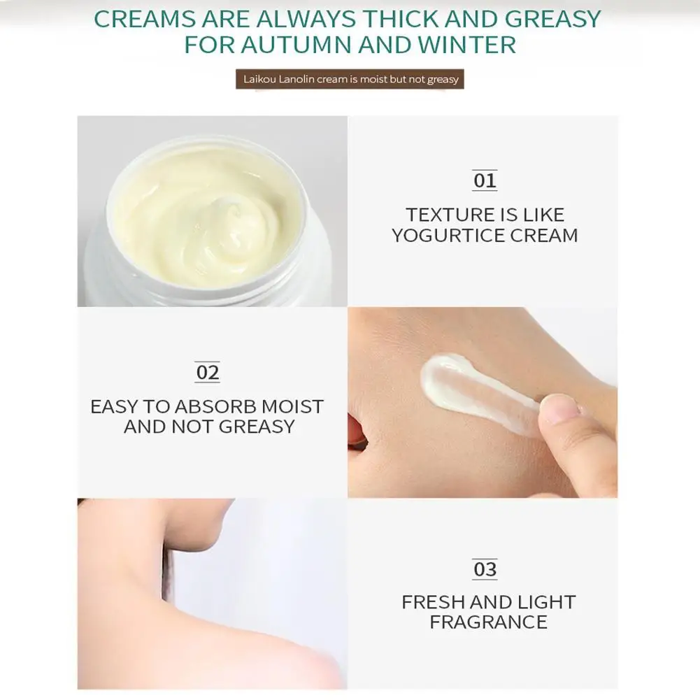 35g Sheep Oil Lanolin Cream Whitening Anti-Aging Anti Nourish Care Creams Beauty Moisturizing Face C8L7
35g Sheep Oil Lanolin Cream Whitening Anti-Aging Anti Nourish Care Creams Beauty Moisturizing Face C8L7