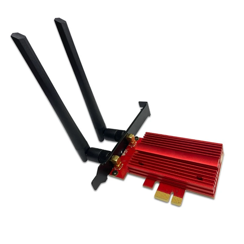 NEW-Wifi6E трехдиапазонный для AMD AX3000Pro PCIe Беспроводной Wi-Fi адаптер 2,4G/5,8G/6 ГГц 802.11La/Ax Bluetooth 5,2 карта
NEW-Wifi6E трехдиапазонный для AMD AX3000Pro PCIe Беспроводной Wi-Fi адаптер 2,4G/5,8G/6 ГГц 802.11La/Ax Bluetooth 5,2 карта