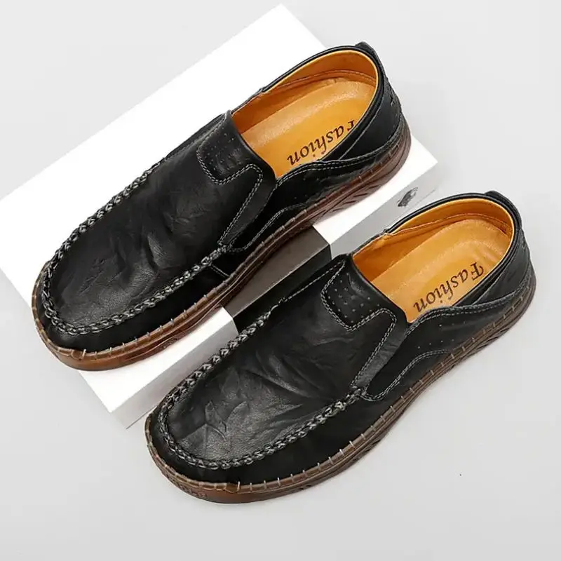 Men Shoes 2021 New Slip on Work Safely PU Leather Casual Outdoors Fashion Comfortable Mens Sneakers Tenis Masculino Solid KS626
Men Shoes 2021 New Slip on Work Safely PU Leather Casual Outdoors Fashion Comfortable Mens Sneakers Tenis Masculino Solid KS626
