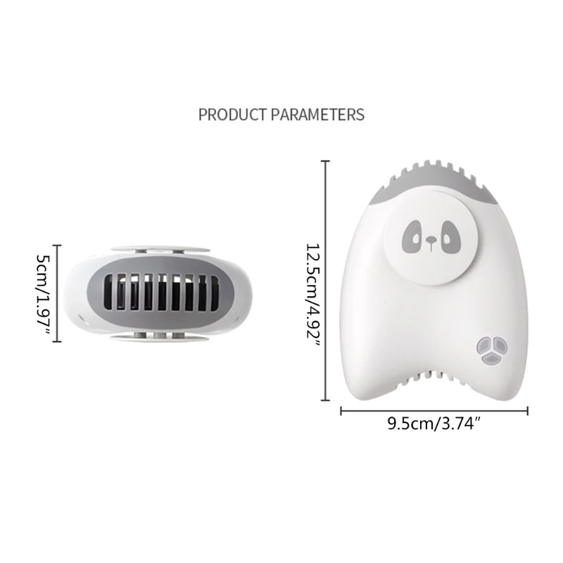 Portable Neck Fan, 1200mAh USB Rechargeable Personal Fan for Outdoor Activities, Summer Gift for Kids Boys and Girls
Portable Neck Fan, 1200mAh USB Rechargeable Personal Fan for Outdoor Activities, Summer Gift for Kids Boys and Girls