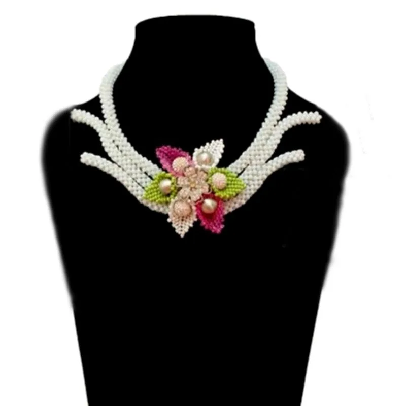 Dudo Store African Necklace Set Nigerian Beads Jewelry Set Beaded Flower Jewellery Set For Bridal Women Tribal Party Set 2019
Dudo Store African Necklace Set Nigerian Beads Jewelry Set Beaded Flower Jewellery Set For Bridal Women Tribal Party Set 2019