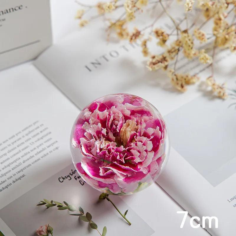 Daisy Flower Carnation Crystal Ball Resin Decoration Epoxy Finished Eternal Flower Beautiful Decoration Gift 
Daisy Flower Carnation Crystal Ball Resin Decoration Epoxy Finished Eternal Flower Beautiful Decoration Gift