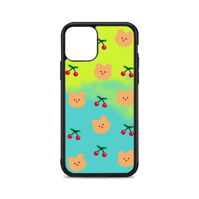 Cherry and bear Phone Case for iPhone 12 mini 11 pro XS Max X XR 6 7 8 plus SE20 High quality TPU silicon and Hard plastic cover
Cherry and bear Phone Case for iPhone 12 mini 11 pro XS Max X XR 6 7 8 plus SE20 High quality TPU silicon and Hard plastic cover