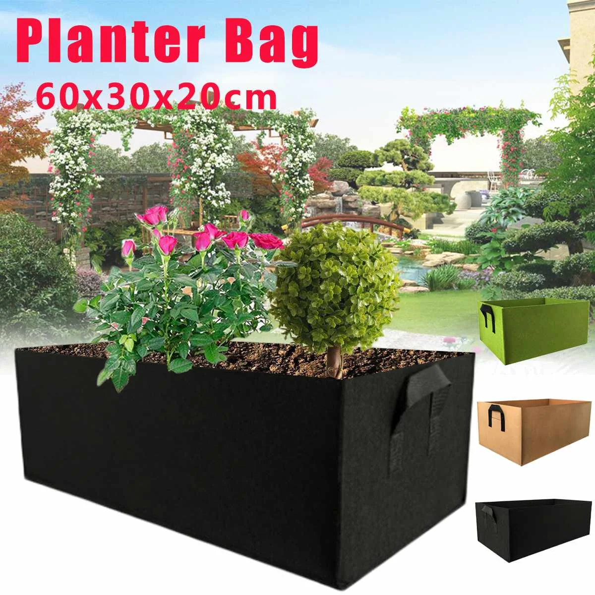 Grow Bags Planter Bag Planting Bags Garden Plant Bag For Vegetable Tomato Potato Garden Pots Planting Container Garden Supplies
Grow Bags Planter Bag Planting Bags Garden Plant Bag For Vegetable Tomato Potato Garden Pots Planting Container Garden Supplies
