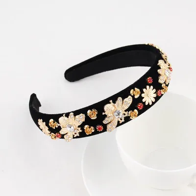 Baroque Tiara Headband Handmade Padded Wedding Headdress Luxury Diamante Hairband For Women Bridal Hair Accessories Wholesale
Baroque Tiara Headband Handmade Padded Wedding Headdress Luxury Diamante Hairband For Women Bridal Hair Accessories Wholesale
