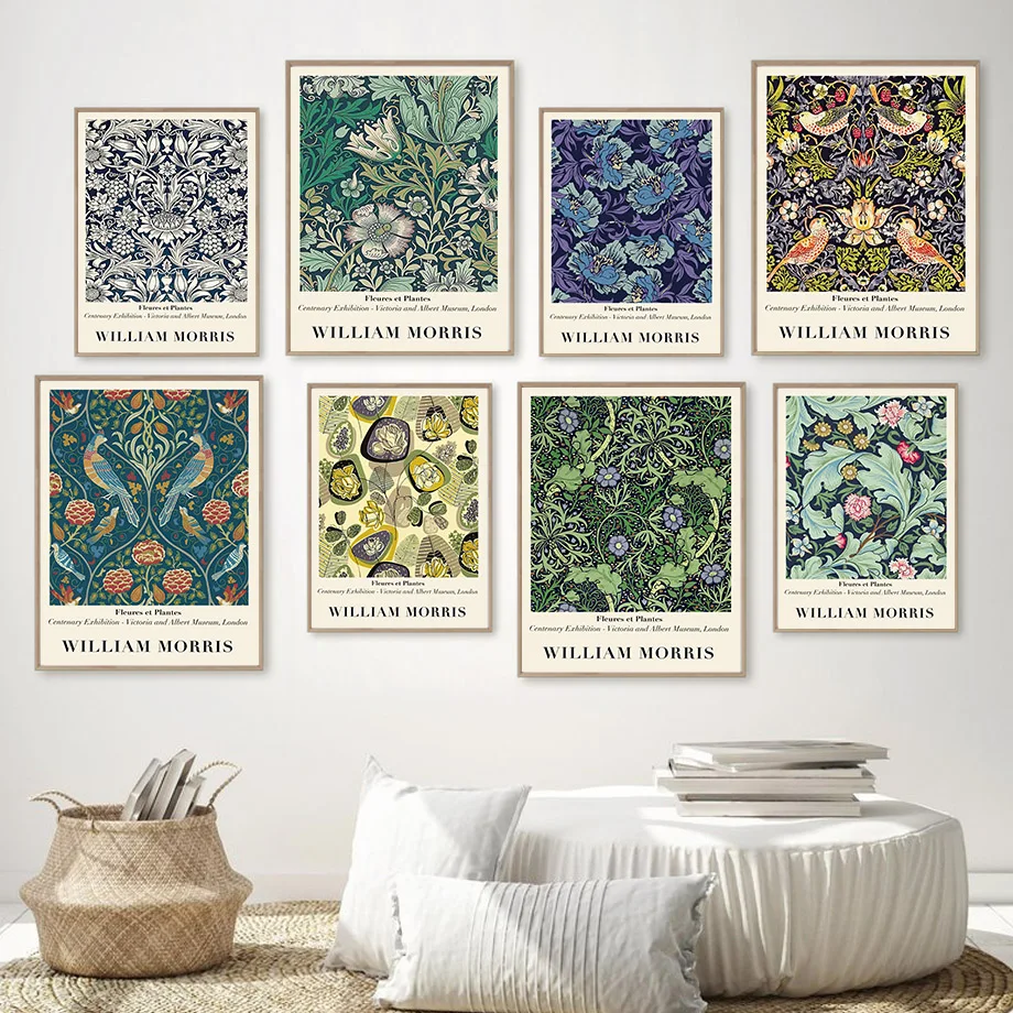 William Morris Tulip Lily Flower Vintage Wall Art Canvas Painting Nordic Posters And Prints Wall Pictures For Living Room Decor
William Morris Tulip Lily Flower Vintage Wall Art Canvas Painting Nordic Posters And Prints Wall Pictures For Living Room Decor