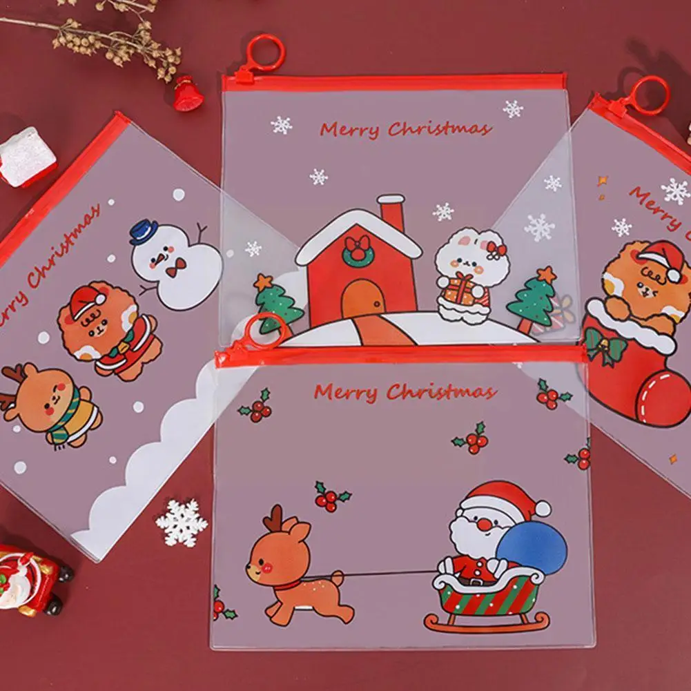 4pcs Christmas Storage Bag Folder Halloween Portable Waterproof Zipper Folder Type Organizer Stationery Bag File K2w5
4pcs Christmas Storage Bag Folder Halloween Portable Waterproof Zipper Folder Type Organizer Stationery Bag File K2w5