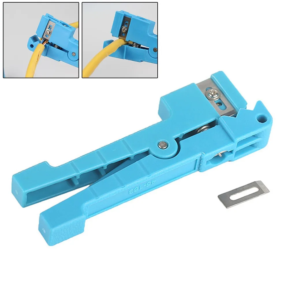 1PC 45-163 Cable Wire Stripper 90mm Buffer Tube Stripper Coaxial Cable Sheath Jacket For Cutting 3.2mm-5.6mm Diameter
1PC 45-163 Cable Wire Stripper 90mm Buffer Tube Stripper Coaxial Cable Sheath Jacket For Cutting 3.2mm-5.6mm Diameter