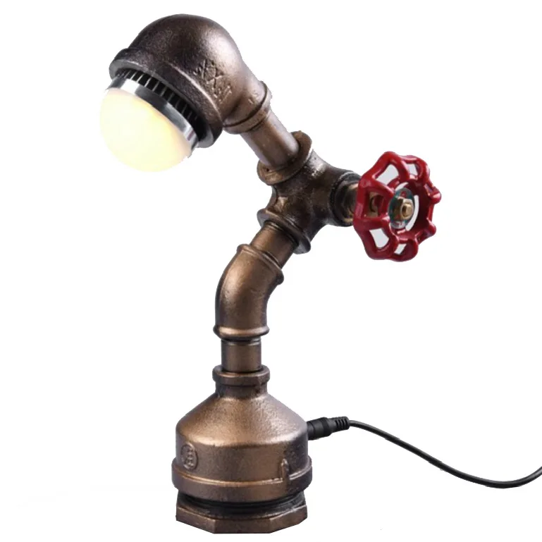 Vintage Table Lamps Industrial Iron Tube Desk Light for Loft Bedside Study Kids Room Table Light Table Deco Lamp with USB/Plug
Vintage Table Lamps Industrial Iron Tube Desk Light for Loft Bedside Study Kids Room Table Light Table Deco Lamp with USB/Plug