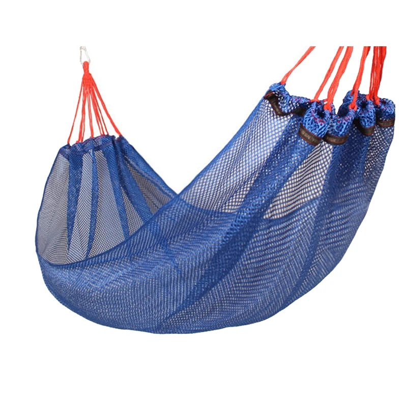 Hammock Outdoor Mesh Ice Silk Hammocks Swing Hanging Chair for Garden Beach Camping Hiking
Hammock Outdoor Mesh Ice Silk Hammocks Swing Hanging Chair for Garden Beach Camping Hiking