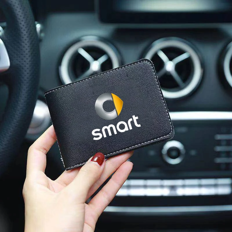 Auto Driver License Leather Car Driving Documents Case Credit Card Holder For Smart Fortwo Forfour 453 451 450 Car Accessories
Auto Driver License Leather Car Driving Documents Case Credit Card Holder For Smart Fortwo Forfour 453 451 450 Car Accessories