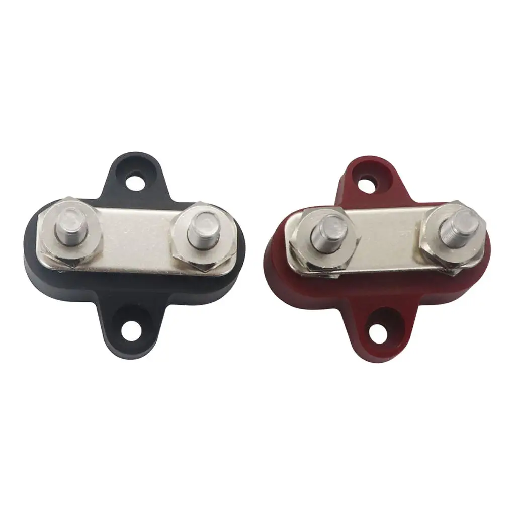 2x Bus Bar Power Terminal Block Negative M6 Positive Power Distribution Stud
2x Bus Bar Power Terminal Block Negative M6 Positive Power Distribution Stud