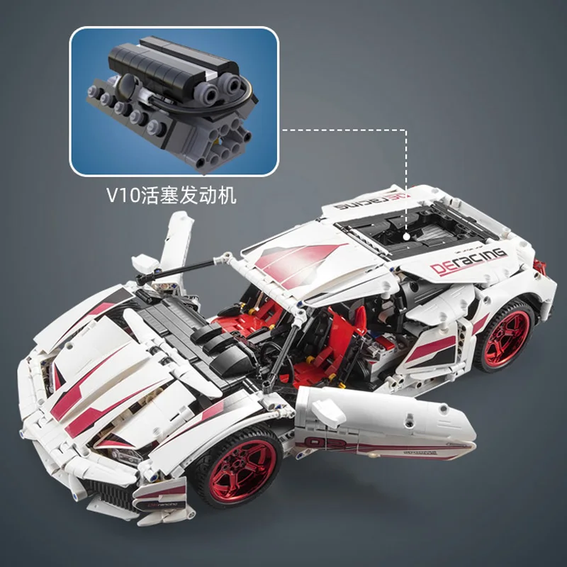 IN STOCK C61018 1696Pcs Tehnic Cars Toys The Huracan Super-Car Assembly Cars Model Kids Christmas Toys Building Blocks Bricks
IN STOCK C61018 1696Pcs Tehnic Cars Toys The Huracan Super-Car Assembly Cars Model Kids Christmas Toys Building Blocks Bricks