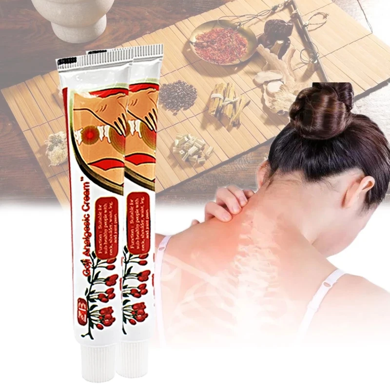 20g Goji Analgesic Cream Suitable For Relief Back Pain Ointment Rheumatoid Joint Muscle Pain Balm Joint For Body Health Care
20g Goji Analgesic Cream Suitable For Relief Back Pain Ointment Rheumatoid Joint Muscle Pain Balm Joint For Body Health Care