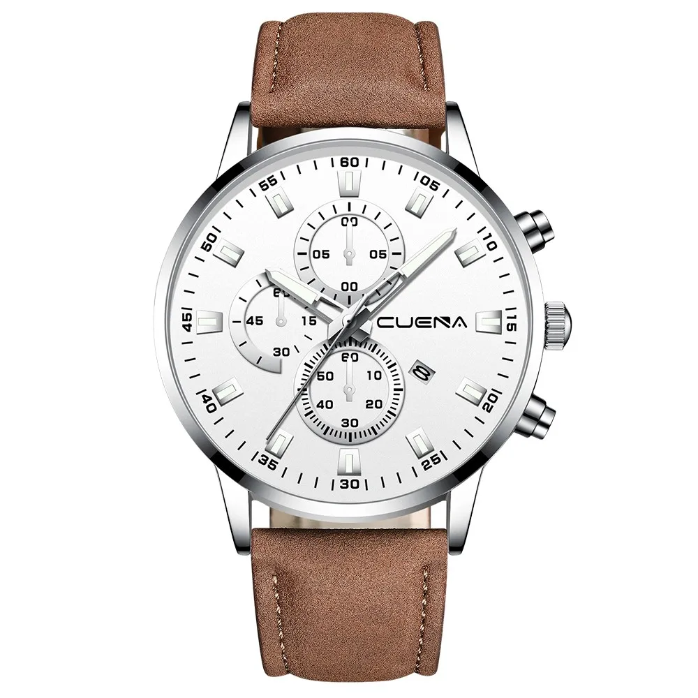 Men Busine Luxury Sports Watch Analog Sport Leather Busine Quartz Mens Watches
Men Busine Luxury Sports Watch Analog Sport Leather Busine Quartz Mens Watches