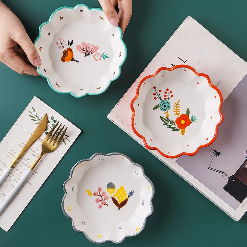 5.8 inch Ceramic Salad Bowl Flower Dinner Bowl Pasta Baking Bowl Porcelain Serving Bowl Set of 2
5.8 inch Ceramic Salad Bowl Flower Dinner Bowl Pasta Baking Bowl Porcelain Serving Bowl Set of 2