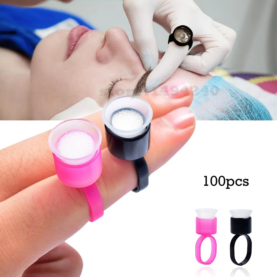 50pcs Tattoo Ink Ring Cups Glue Cap with Sponge Microblading Pigment Cup Tattoo Tool Holder Permanent Makeup Accessories Supply
50pcs Tattoo Ink Ring Cups Glue Cap with Sponge Microblading Pigment Cup Tattoo Tool Holder Permanent Makeup Accessories Supply