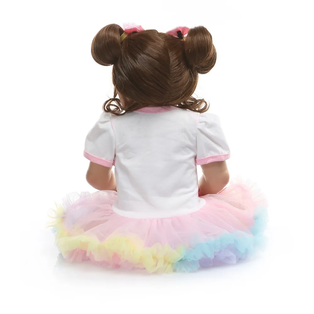 NPK 56CM Full Body silicone Girl Reborn Babies Doll Bath Toy Lifelike Newborn Princess Baby Doll Bonecas Bebes Reborn Menina
NPK 56CM Full Body silicone Girl Reborn Babies Doll Bath Toy Lifelike Newborn Princess Baby Doll Bonecas Bebes Reborn Menina