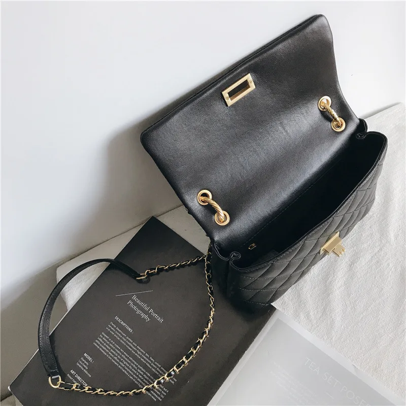 New Women 's Leather Crossbody Shoulder Bags Top Quality Lambskin Leather Real Leather Genuine Sheepskin Rhombus Chain Handbags
New Women 's Leather Crossbody Shoulder Bags Top Quality Lambskin Leather Real Leather Genuine Sheepskin Rhombus Chain Handbags