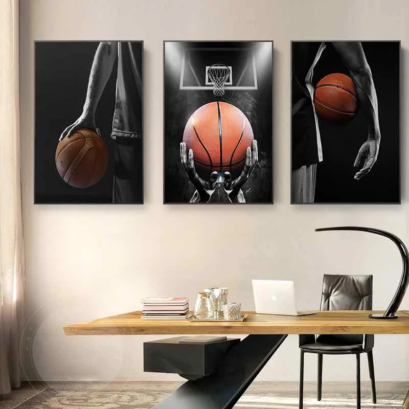 Basketball Player Transforms Basketball Dream Art Posters and Prints Wall Art Pictures Canvas Paintings for Living Room Decor
Basketball Player Transforms Basketball Dream Art Posters and Prints Wall Art Pictures Canvas Paintings for Living Room Decor