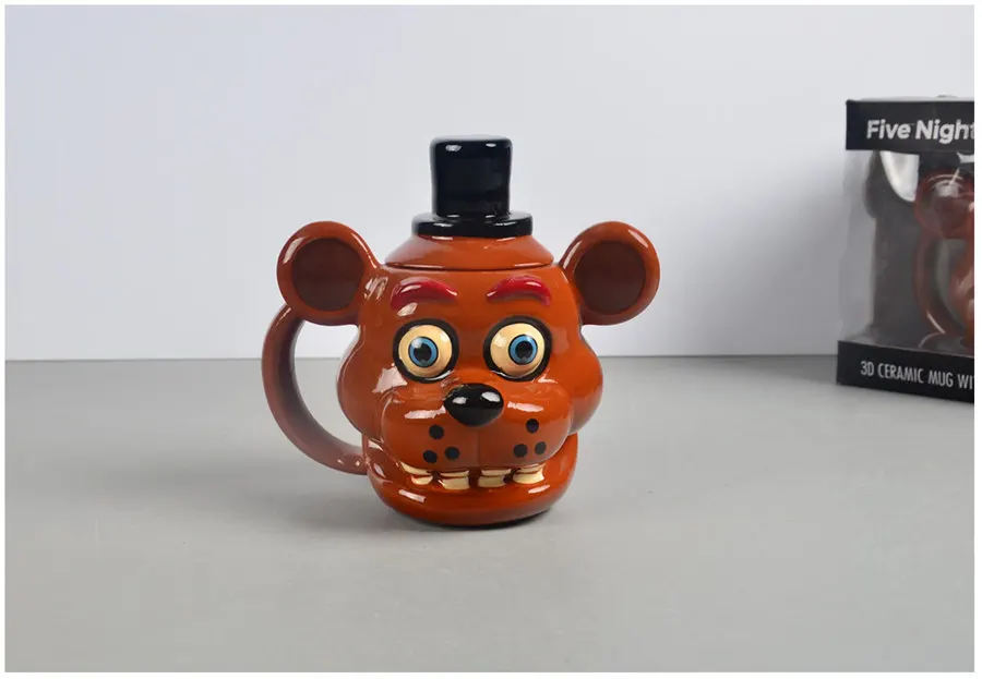 Креативная керамическая кружка аниме Five Night At Freddy кукла мультяшная игра