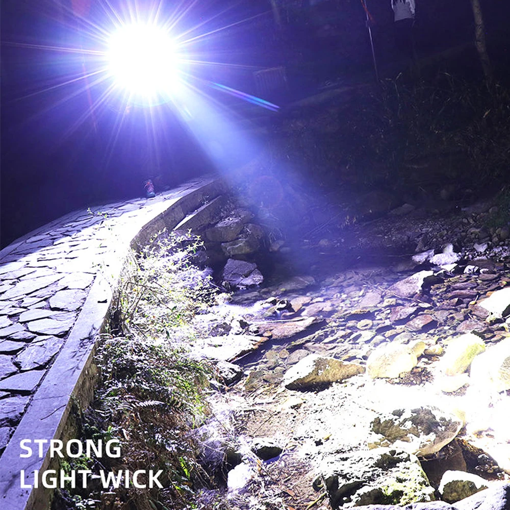 4 LED+COB Flashlight Portable USB Rechargeable Flashlights Waterproof Torch Work Light with Power Display Built-in Battery 
4 LED+COB Flashlight Portable USB Rechargeable Flashlights Waterproof Torch Work Light with Power Display Built-in Battery