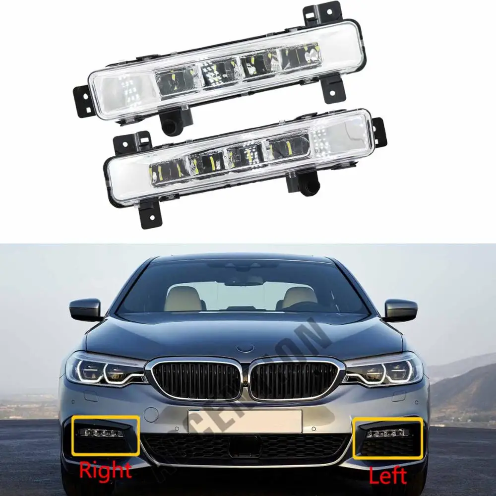 Противотуманные фары для BMW 5 серии G30, G31, G38, 520i, 530i, 540i светодиодный, DRL, противотуманные, дневные ходовые огни
Противотуманные фары для BMW 5 серии G30, G31, G38, 520i, 530i, 540i светодиодный, DRL, противотуманные, дневные ходовые огни