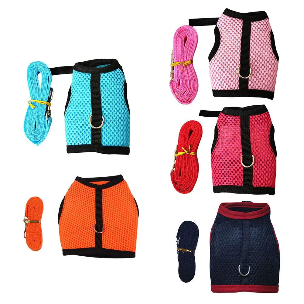 Small Animal Harness Leash Set Adjustable Soft Mesh Vest Lead for Ferret Harness Rabbit Hamster Rat Small Pet Leash Lead Rope
Small Animal Harness Leash Set Adjustable Soft Mesh Vest Lead for Ferret Harness Rabbit Hamster Rat Small Pet Leash Lead Rope