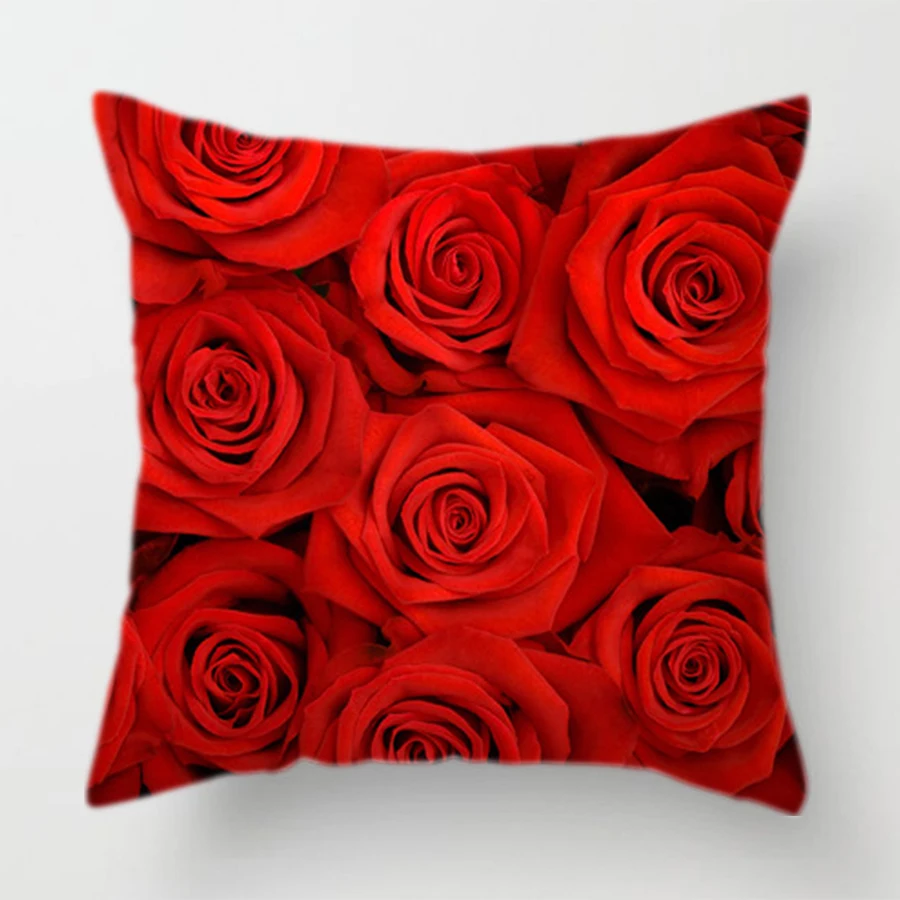 Happy Valentine's Day Polyester Decorative Cushions Cover Red Rose Heart I Love You Letter Throw Pillows Case for Sofa Couch Car
Happy Valentine's Day Polyester Decorative Cushions Cover Red Rose Heart I Love You Letter Throw Pillows Case for Sofa Couch Car