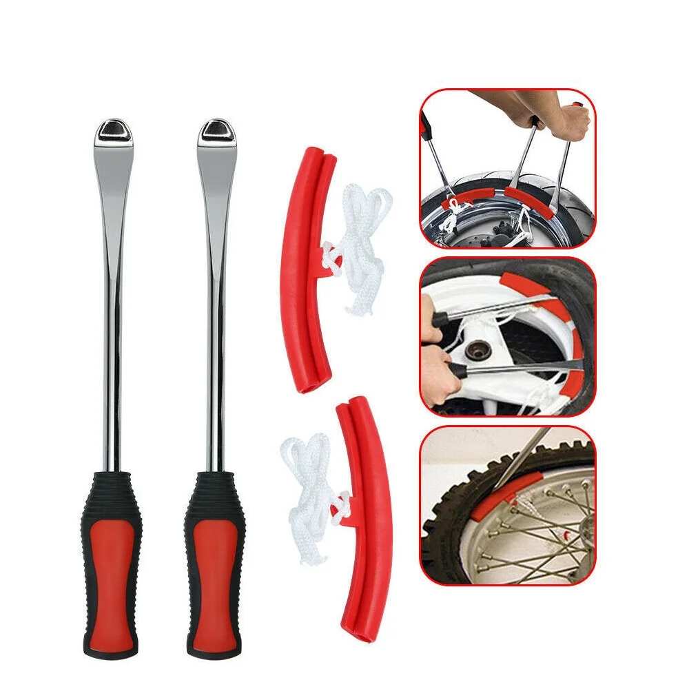 New Motorcycle Bicycle Tire Changing Levers Auto Spoon Tire Kit Changing Lever Tools Rim Protector Professional Tire Repair Tool
New Motorcycle Bicycle Tire Changing Levers Auto Spoon Tire Kit Changing Lever Tools Rim Protector Professional Tire Repair Tool