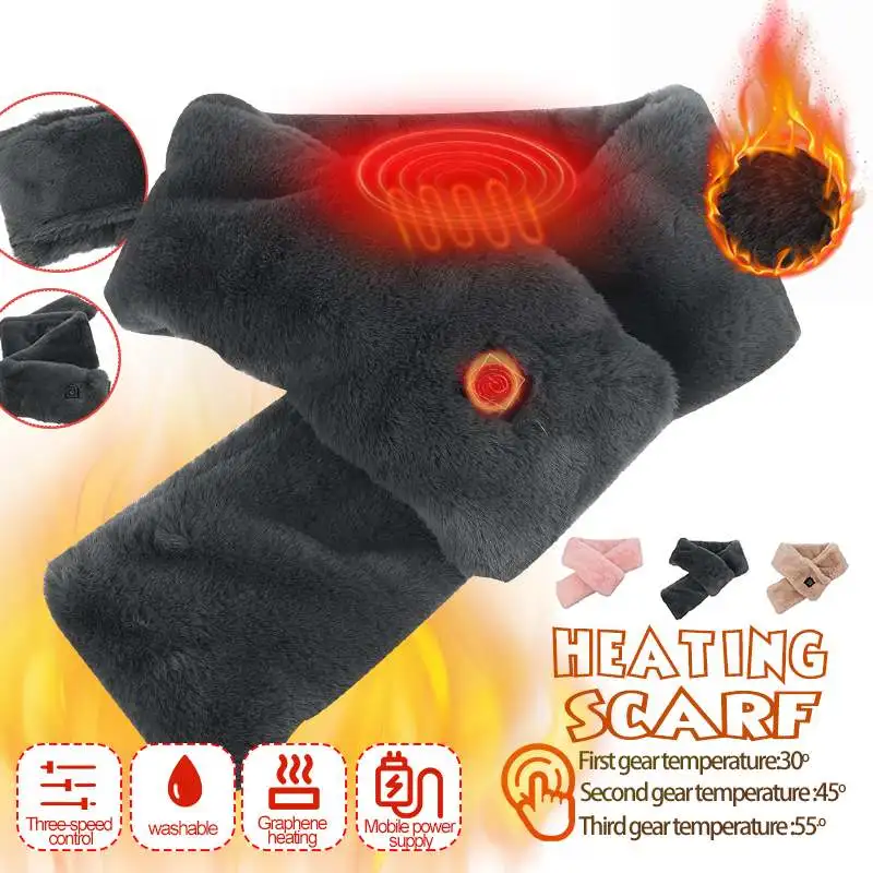 Heating Scarf Winter Scarf USB Electric Heating Scarf Electric Heated Warm Scarf Women Man Ski Scarf Couple Scarf Heated Scarf
Heating Scarf Winter Scarf USB Electric Heating Scarf Electric Heated Warm Scarf Women Man Ski Scarf Couple Scarf Heated Scarf