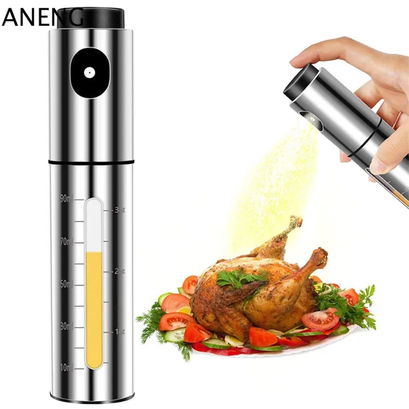 Olive Oil Sprayer Bottle Stainless Steel Double Scale Design for BBQs Cooking Salads Baking Picnic and Grilling Durable
Olive Oil Sprayer Bottle Stainless Steel Double Scale Design for BBQs Cooking Salads Baking Picnic and Grilling Durable