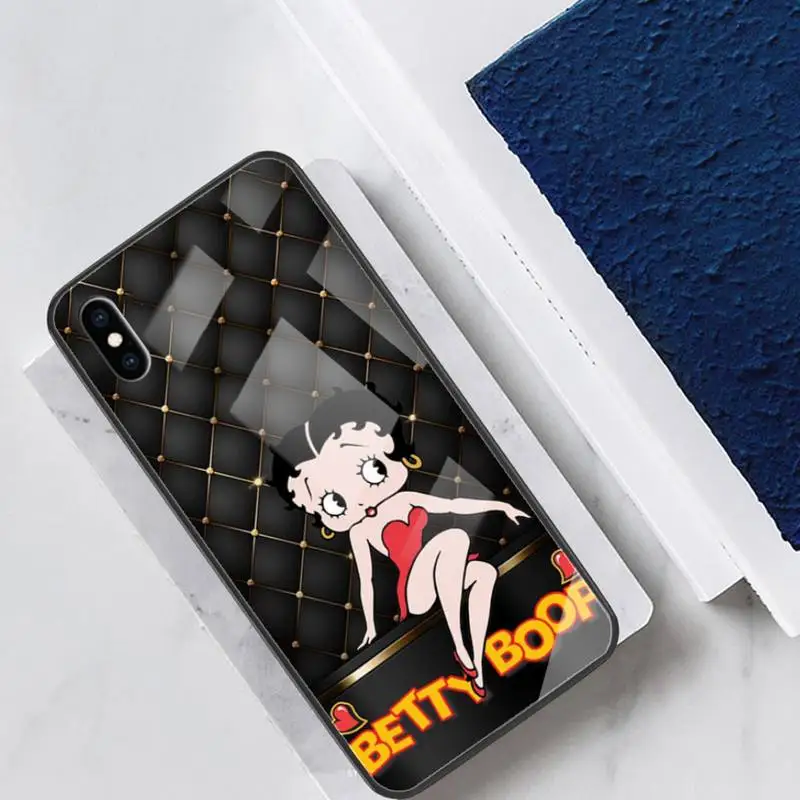 Betty Boop Glass Phone Case Fundas Coque for IPhone 12 11 Pro Max Cases XR XS 7 8 Plus Cover Accessories Carcasa
Betty Boop Glass Phone Case Fundas Coque for IPhone 12 11 Pro Max Cases XR XS 7 8 Plus Cover Accessories Carcasa