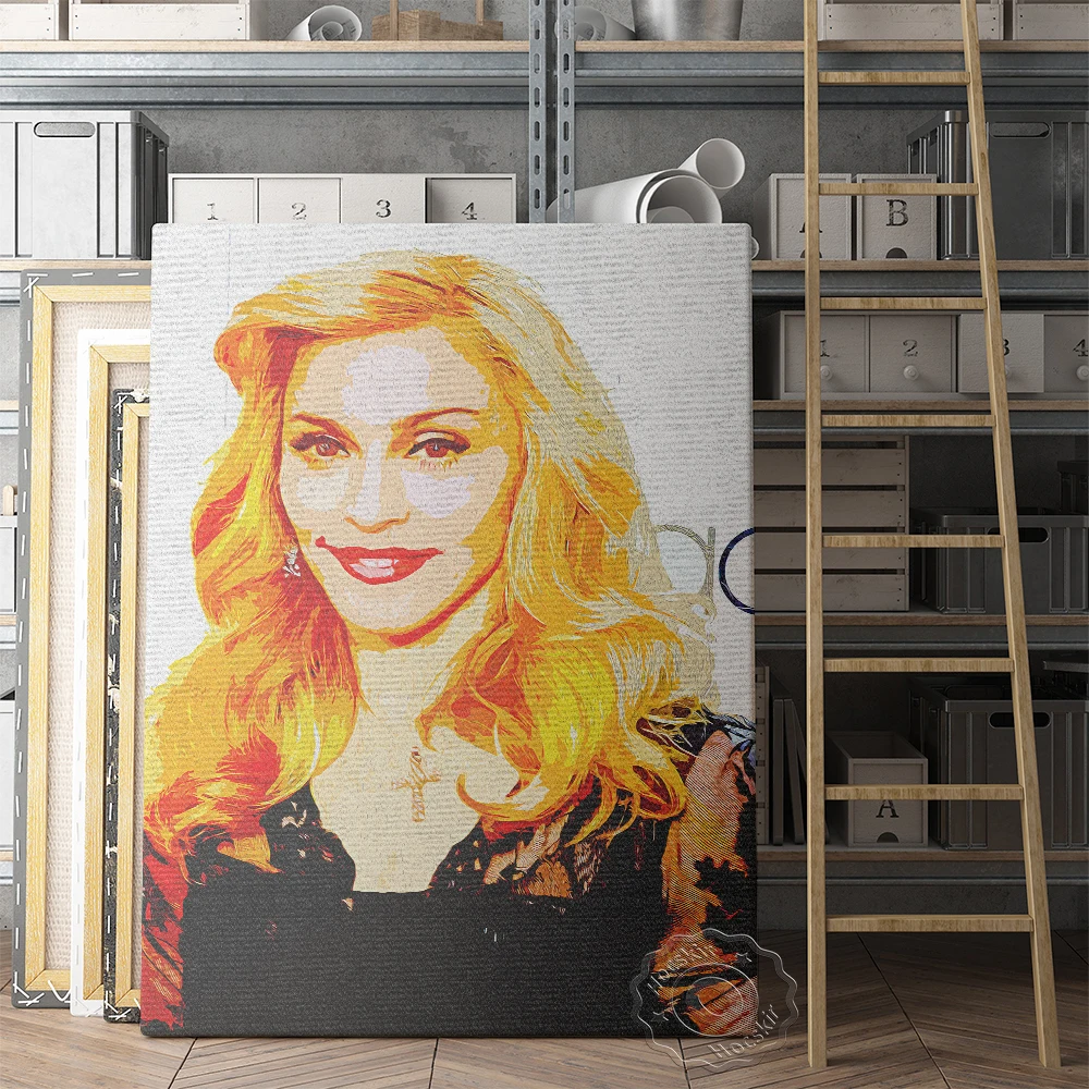 Madonna American Singer Poster, Music Star Wall Art, Movie Actor Long Hair Woman Portrait Picture, Madonna Fans Collect Prints
Madonna American Singer Poster, Music Star Wall Art, Movie Actor Long Hair Woman Portrait Picture, Madonna Fans Collect Prints