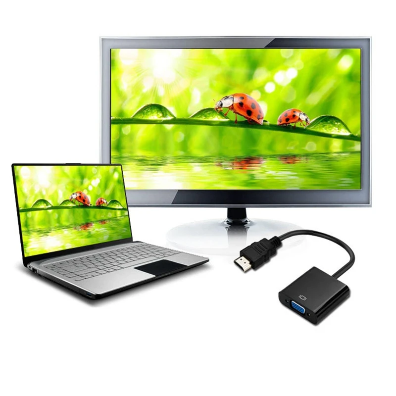 HDMI HD Adapter Cable 1080P HDMI To Vga Cable, Suitable for Ps4 Stb Display Projector
HDMI HD Adapter Cable 1080P HDMI To Vga Cable, Suitable for Ps4 Stb Display Projector
