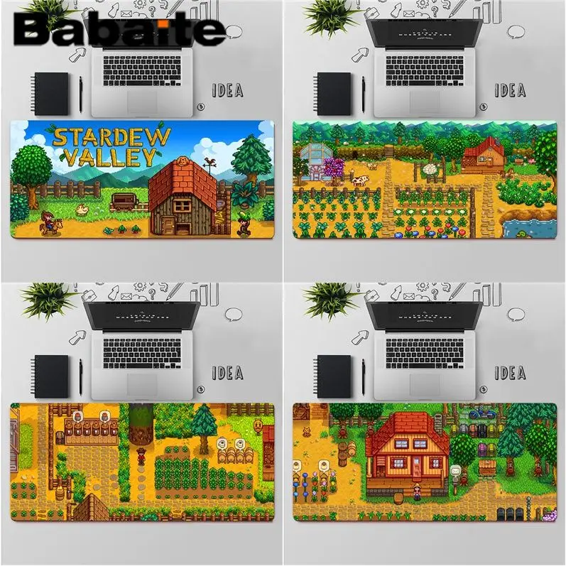 Коврик для мыши Babaite, высокое качество, Stardew Valley, для ноутбука, компьютера, бесплатная доставка, большой коврик для мыши, коврик для клавиатур...
Коврик для мыши Babaite, высокое качество, Stardew Valley, для ноутбука, компьютера, бесплатная доставка, большой коврик для мыши, коврик для клавиатур...
